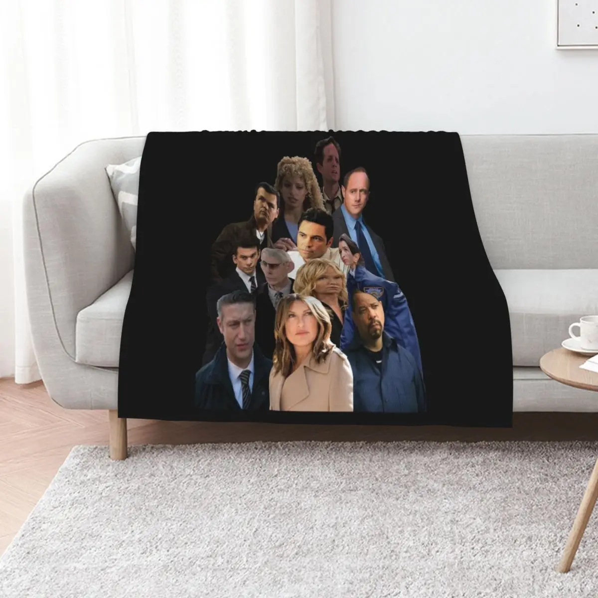SVU Dedicated Detectives Throw Blanket Quilt Luxury Designer Bed Fashionable Custom wednesday Blankets For Sofas Blankets