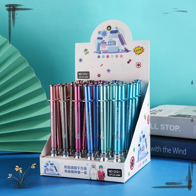 24 Pcs Glowing Gel Pens Set - Create a Dazzling Rainbow of Colors with These New Writing Supplies