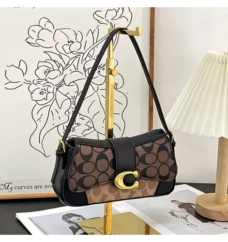 Imagen 1 del producto Bolso de estilo de diseñador - 2025 nuevo modelo Wine God Mahjong bolso clásico de un solo hombro de alta calidad para la zona de las axilas