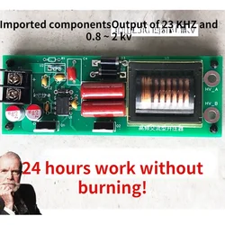 12V/24V to 1KV/2KV High Frequency AC Output Boost Electronic Inverter High Voltage Module Doubler Board Drive
