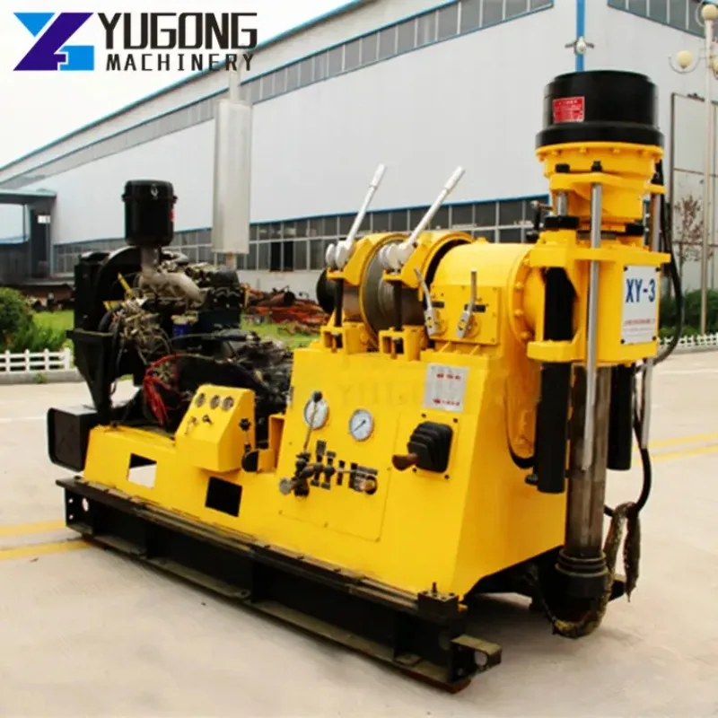 New Design Hydraulic Mini Borehole Water Well Portable Drill Rig Diamond Core Drilling Machines