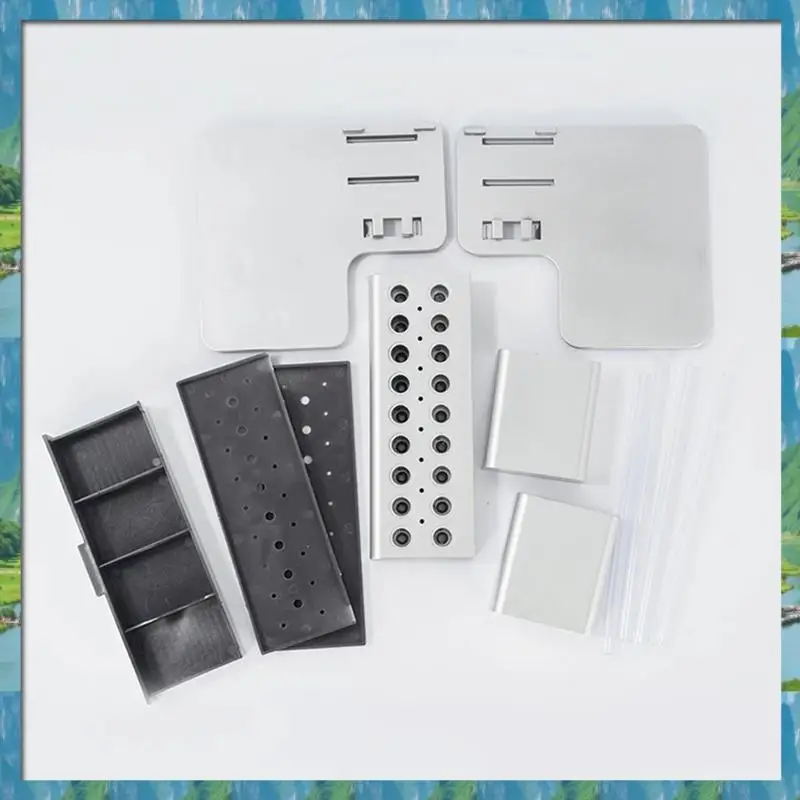 AB07 Supporto per rack di stoccaggio per cacciavite HOT Organizzatore multifunzionale Kit di strumenti di riparazione RC Supporto da tavolo per cacciavite esagonale