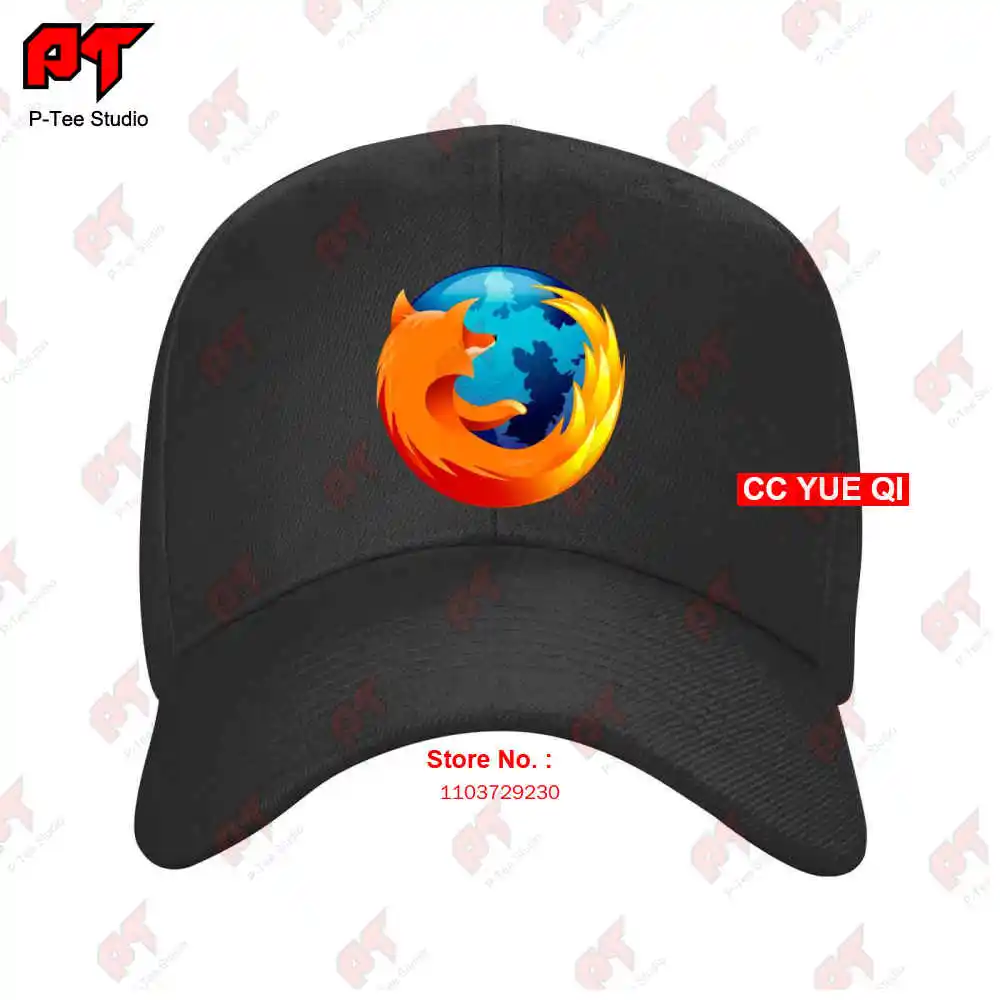 Mozilla-Software Computer Baseball Caps, Vintage Truck Cap, Mozilla, R2PW