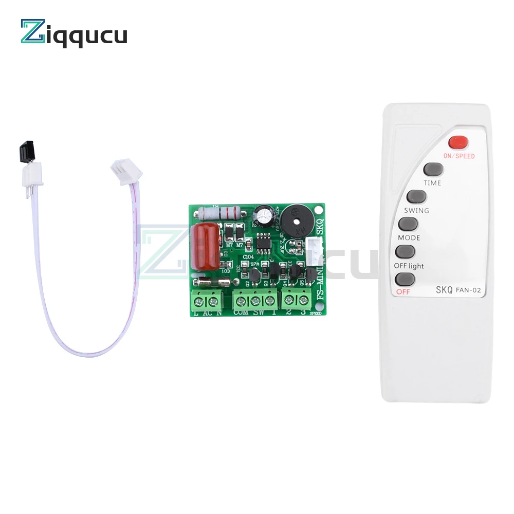 Universal Fan Remote Control Modification Board Mini Fan Circuit Board Control Motherboard Electric Fan Control Circuit Board