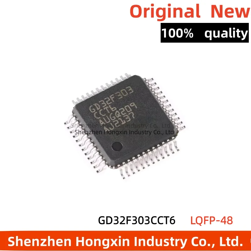 

1 piece GD32F303CCT6 LQFP-48 ARM Cortex-M4 32-bit microcontroller - MCU chip