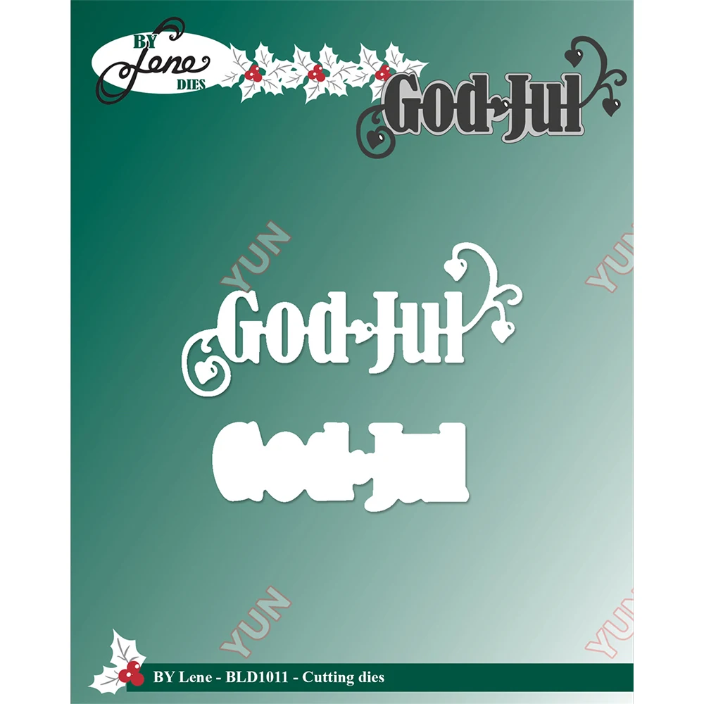 

Arrival 2025 July New By Lene Cutting Embossing Dies Merry Christmas Text Die DIY Scrapbooking Diary Greeting Card Mold Handmade