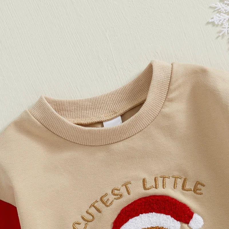 Baby Christmas Sweatshirts Rompers for Boy Girls Casual Gingerbread Letter Embroidery Long Sleeve Jumpsuits Newborn Cute Clothes