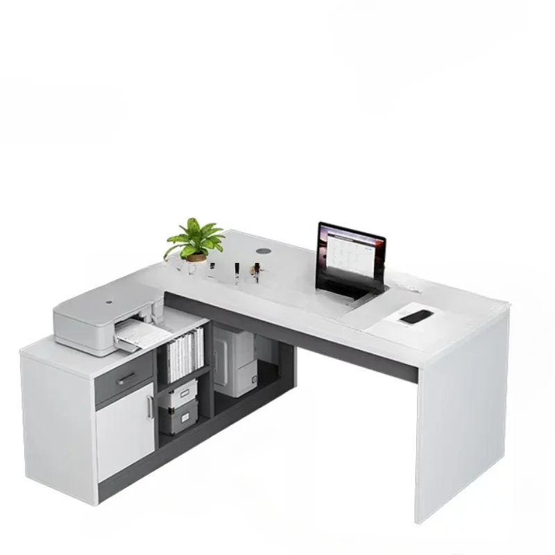 

Modern Staff Office Desks Table Simplicity Boss Computer Office Desks Executive Secretaire Bureaux Meuble Home Furniture