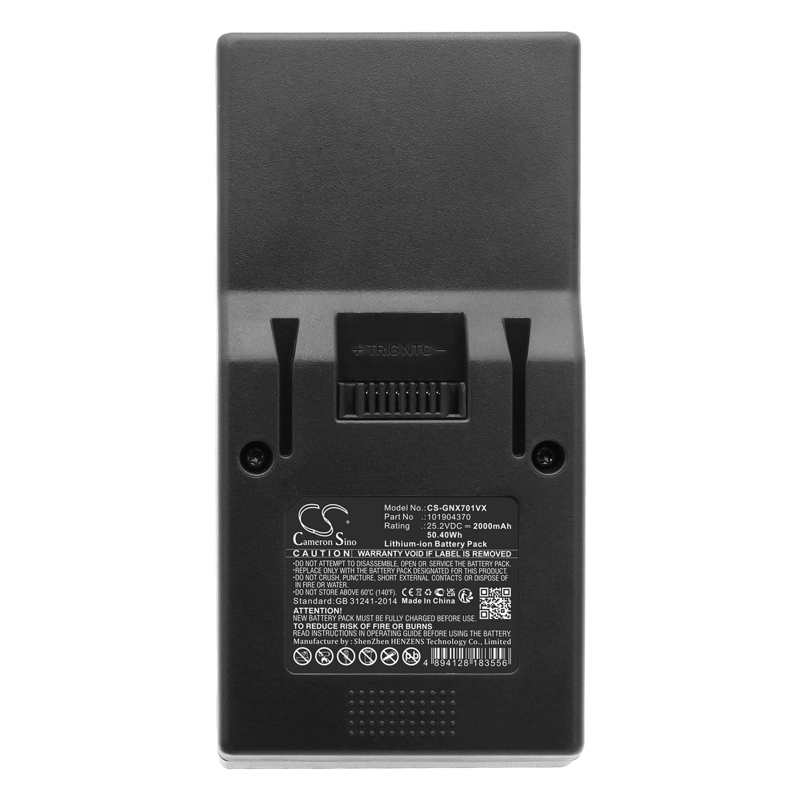 Cameron Sino 25,2 V 2000 mAh batería 61CNMR1966, 101904370 para Invictus/Genius X7, X7-01, X9, X9-01