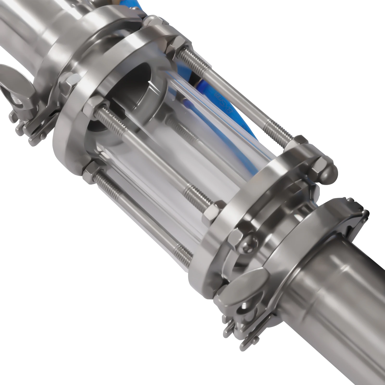 ماونشين ستيل من الفولاذ المقاوم للصدأ، مجموعة التقطير المنزلية للنبيذ والأرواح، تتضمن زجاجًا رؤية لمراقبة عملية التخمير #3