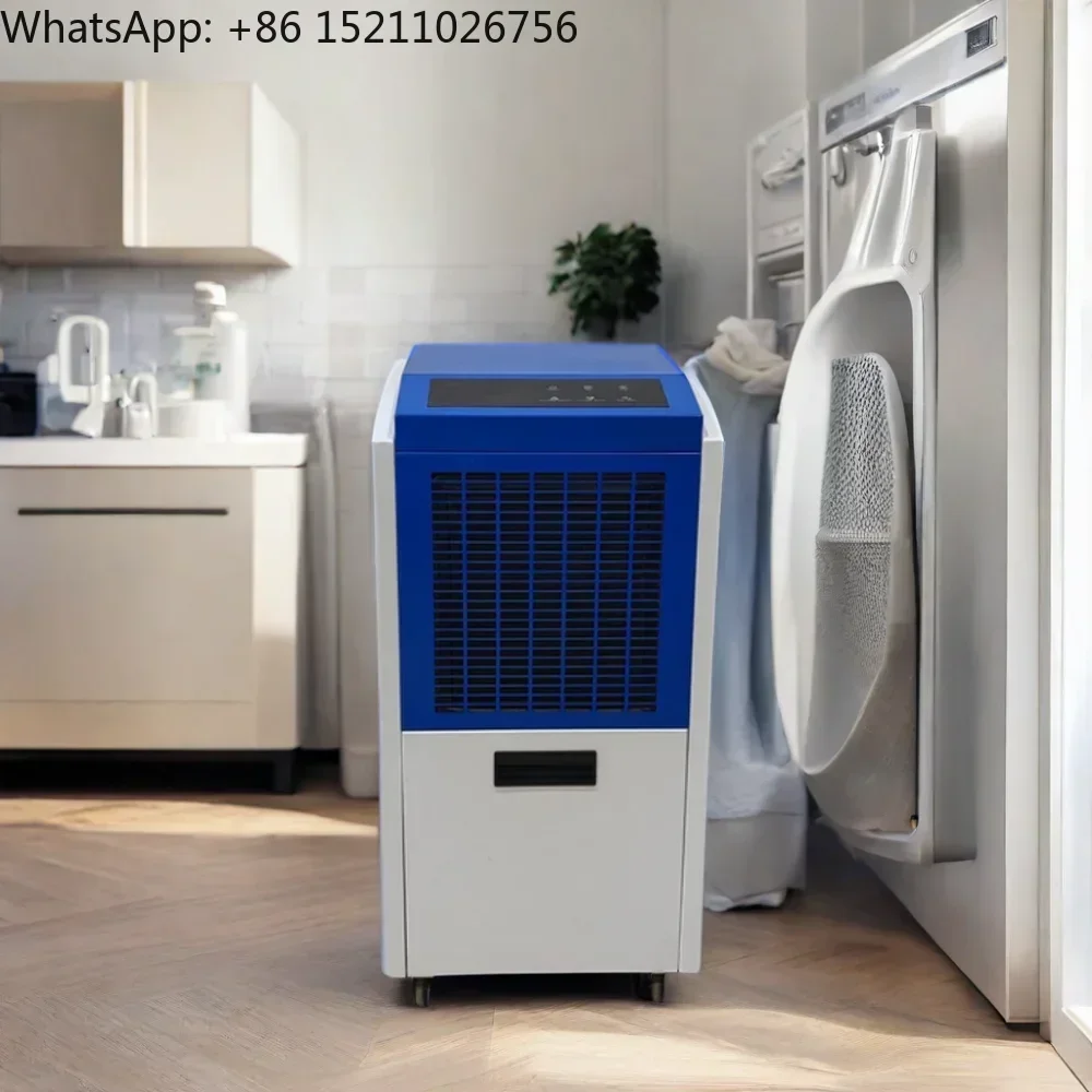 50L/D Commercial-Grade Dehumidifier 220V Volta Core Compressor Smart Push Handle Customized Logo-Industrial Use Humidity Control