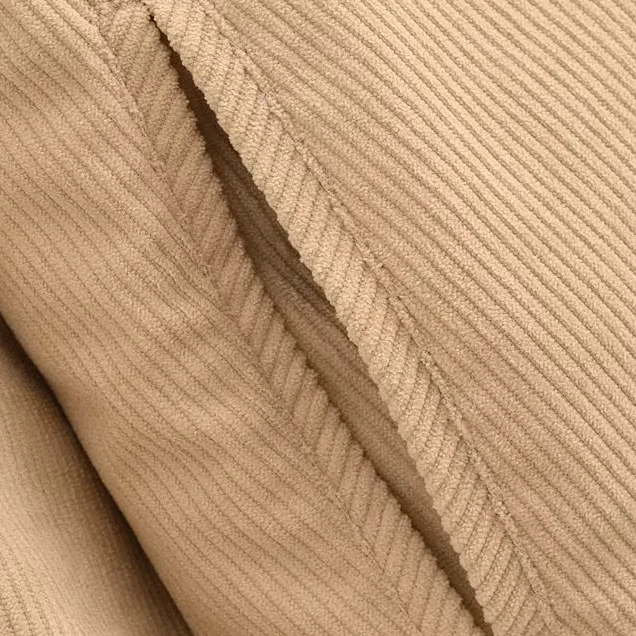 Abrigo versátil H03 Faion de pana color Blo Jaet para mujer, ropa de abrigo informal de longitud regular para todas las estaciones