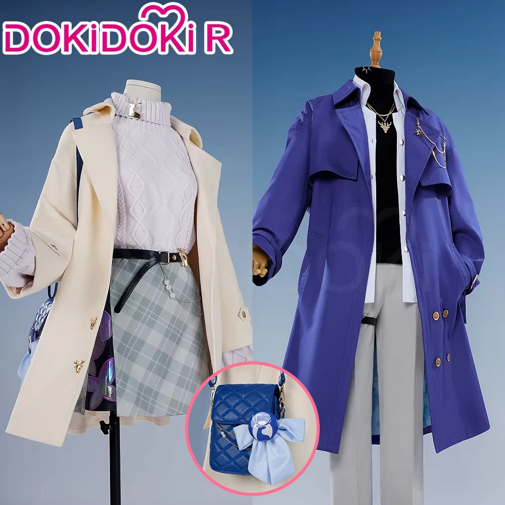 

Костюм для косплея Castorice Phainon 2025 года, игра Honkai: Star Rail【S-3XL】DokiDoki-R HSR, кофейный повседневный костюм, сумка на Хэллоуин, большие размеры