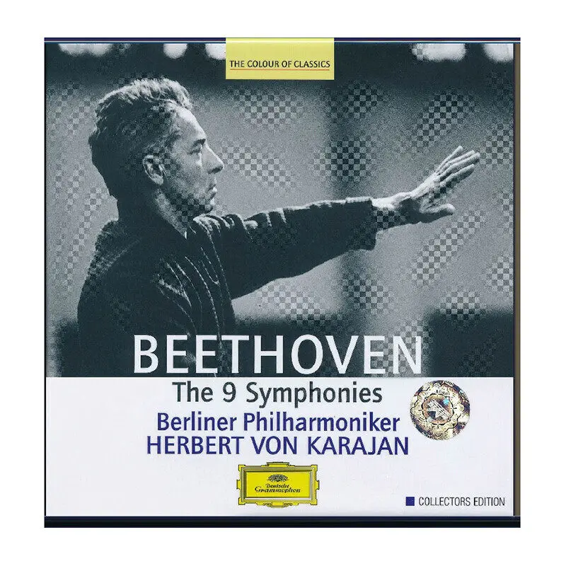 

Beethoven 9 Symphonies Complete, Herbert Von Karajan, 5CD Box Set, 1963 Edition, Import