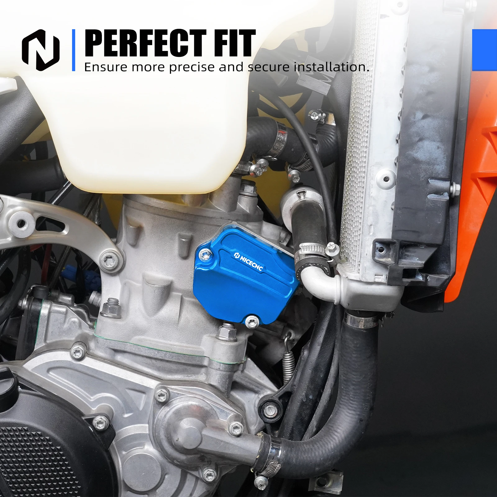 

For Husqvarna TE 300 TE 250 2024-2025 TC 250 TC 300 TX 300 2023-2025 Motorcycle Oversized Powervalve Cover Guard For KTM EXC 300