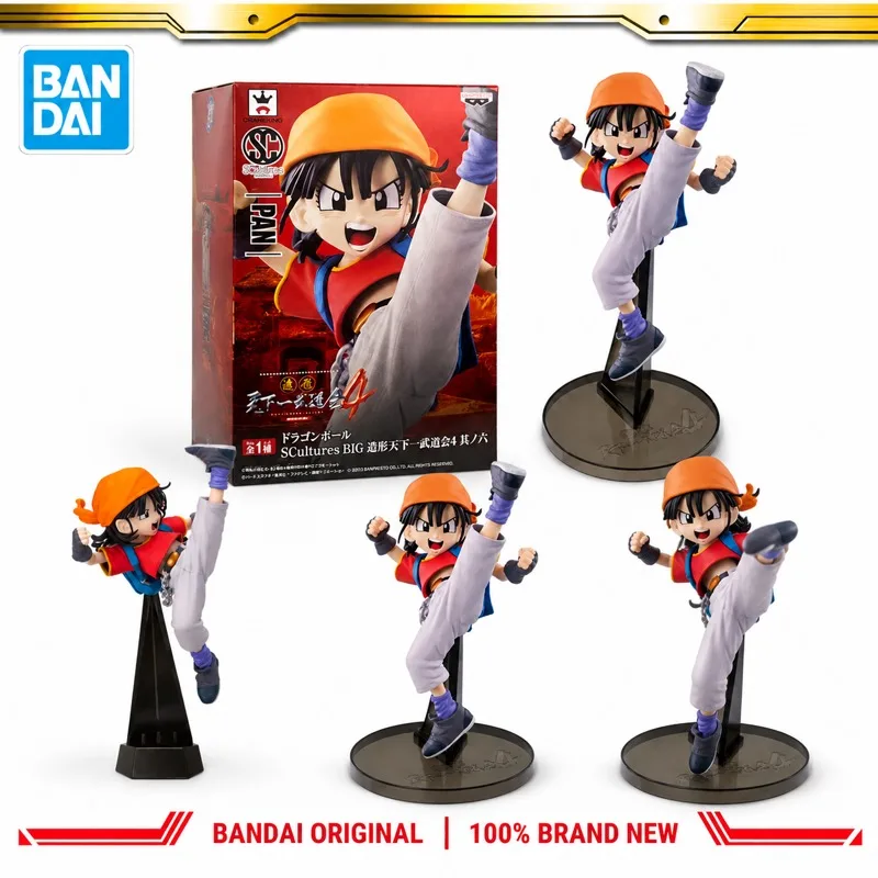 In Stock Bandai Original Banpresto Dragon Ball Pan Action Figure Model Doll Brand New Boxed Anime Characters Toys Model Garage