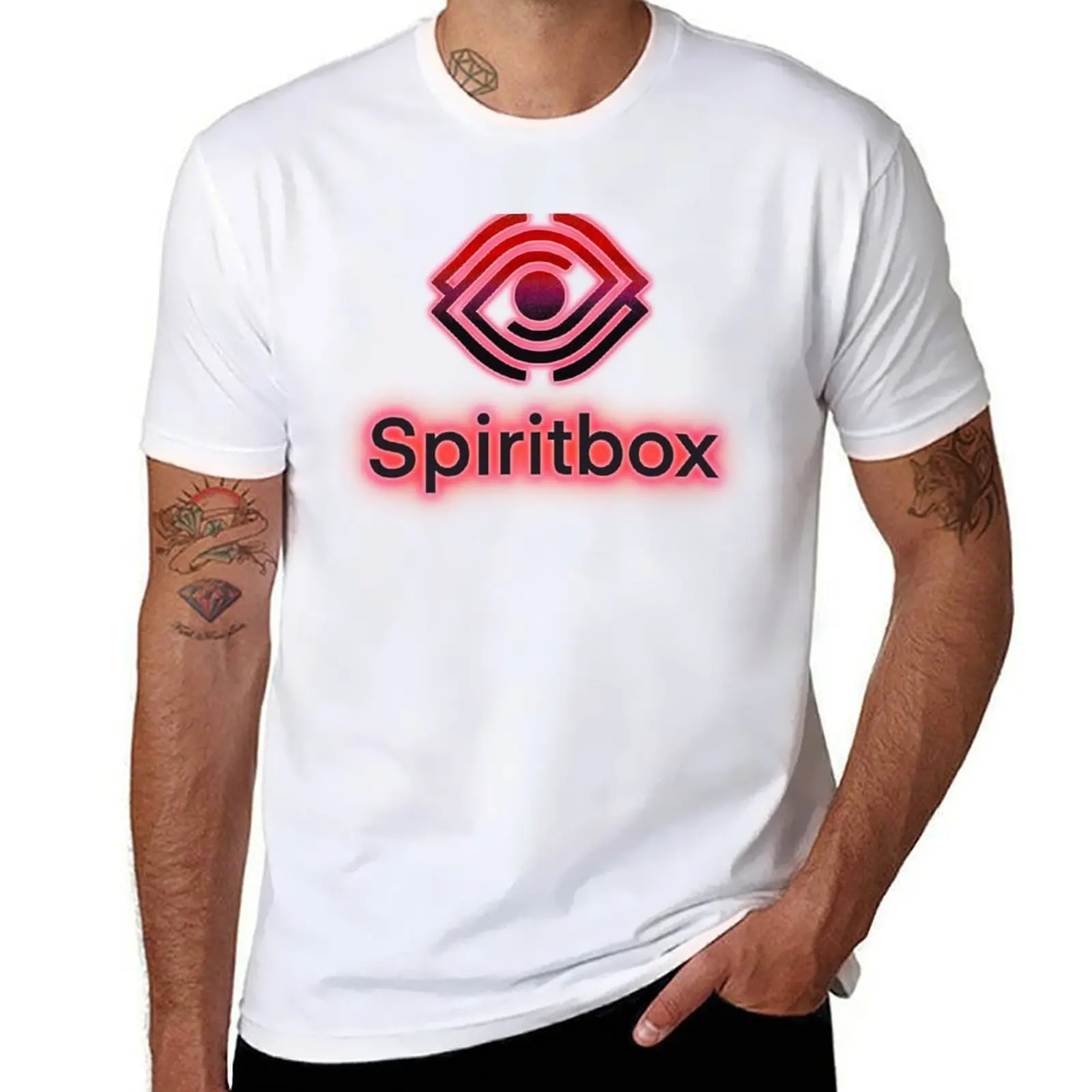 

Spiritbox Eye Logo T-Shirt cotton t shirts man 100% t shirts for man cotton soft T-Shirt
