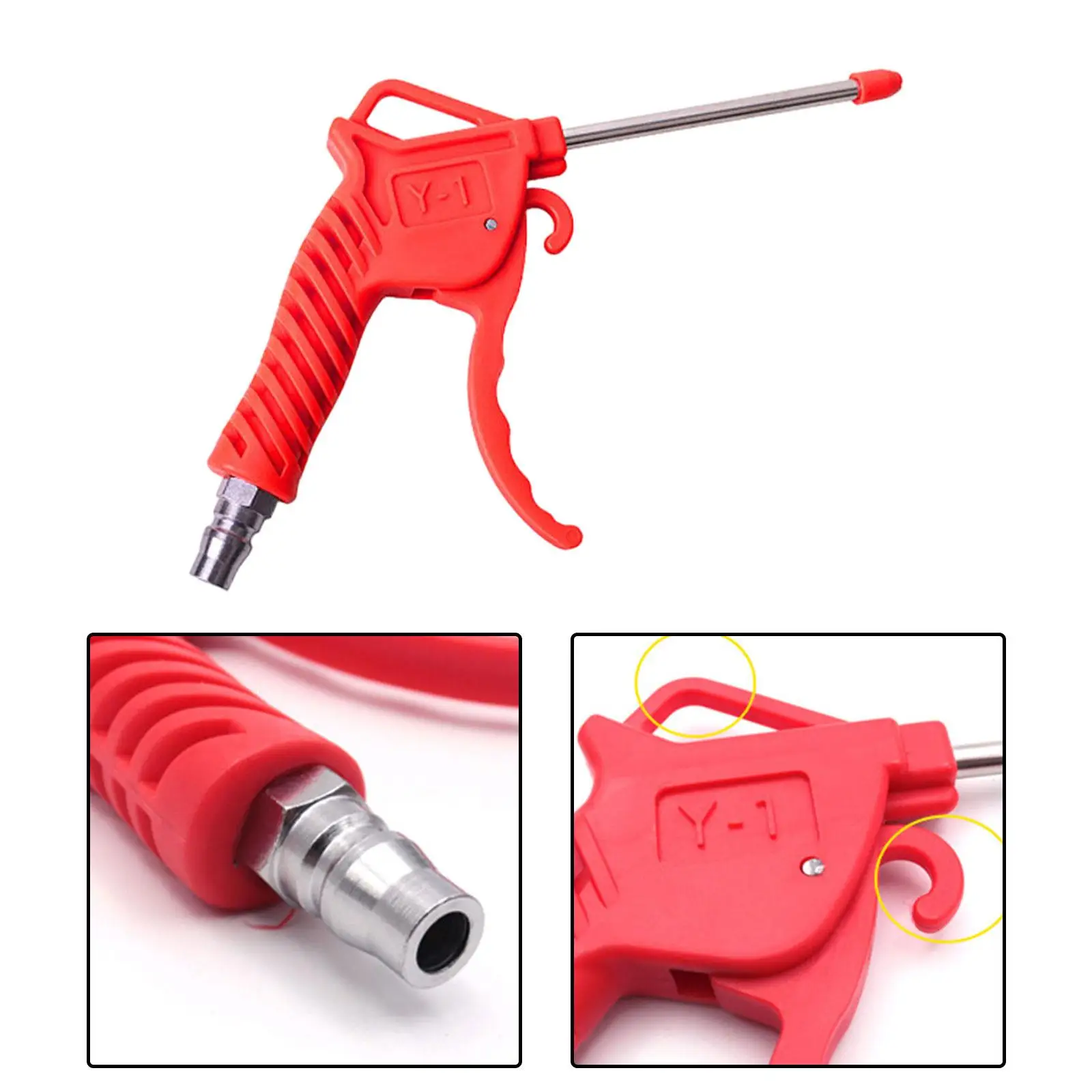 

Handheld Air Blow Dust Blowers Dust Removal Multifunction Durable Air Compressor Blow for Motorcycle Repair