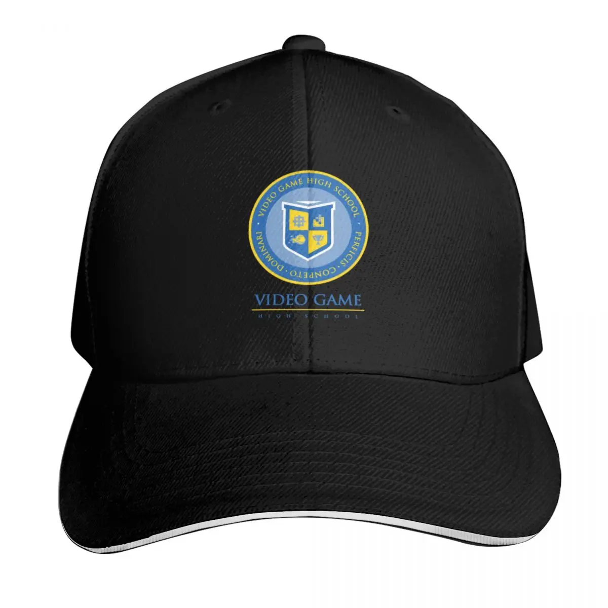 VGHS LOGO Baseball Cap Breathable Mesh Back Adjustable Buckle Closure Moisture Wicking Quick Dry