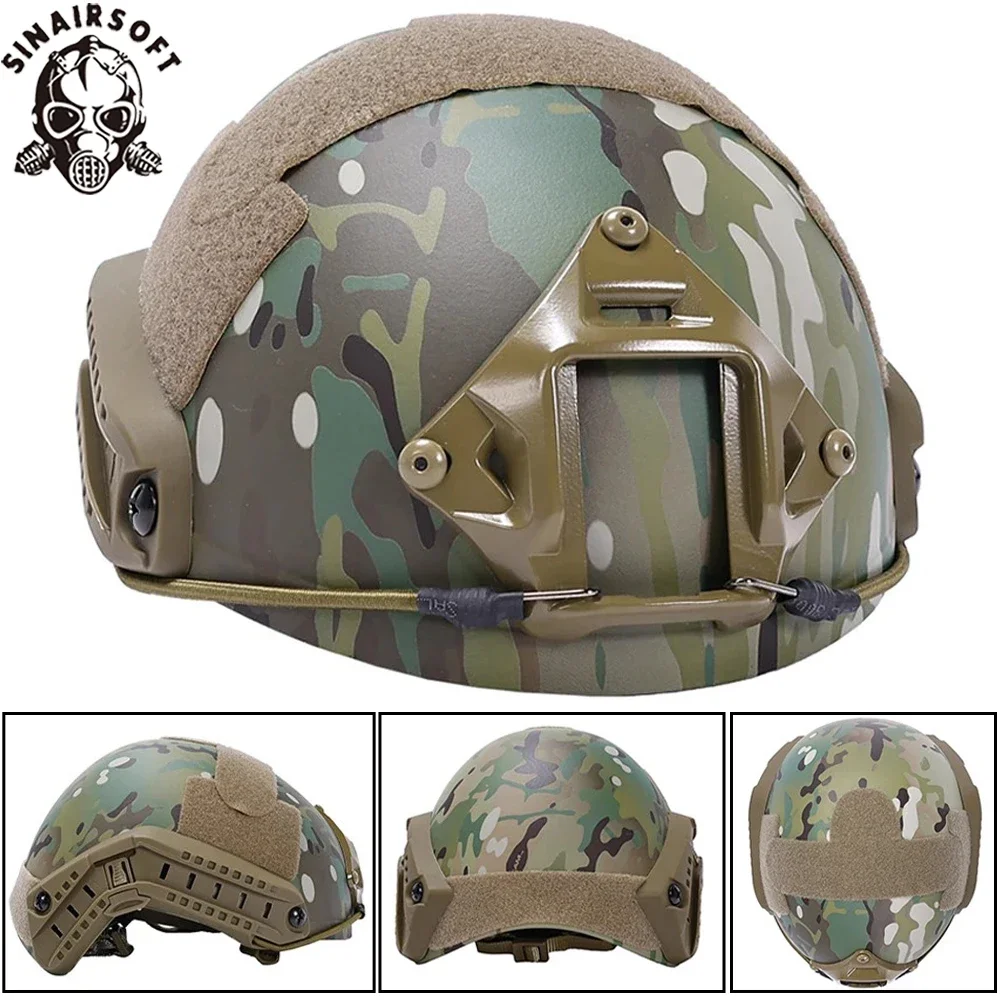 

SINAIRSOFT Tactical FAST Helmet Airsoft MH Camouflage Tactical Helmets ABS Sport Outdoor Tactical Helmet