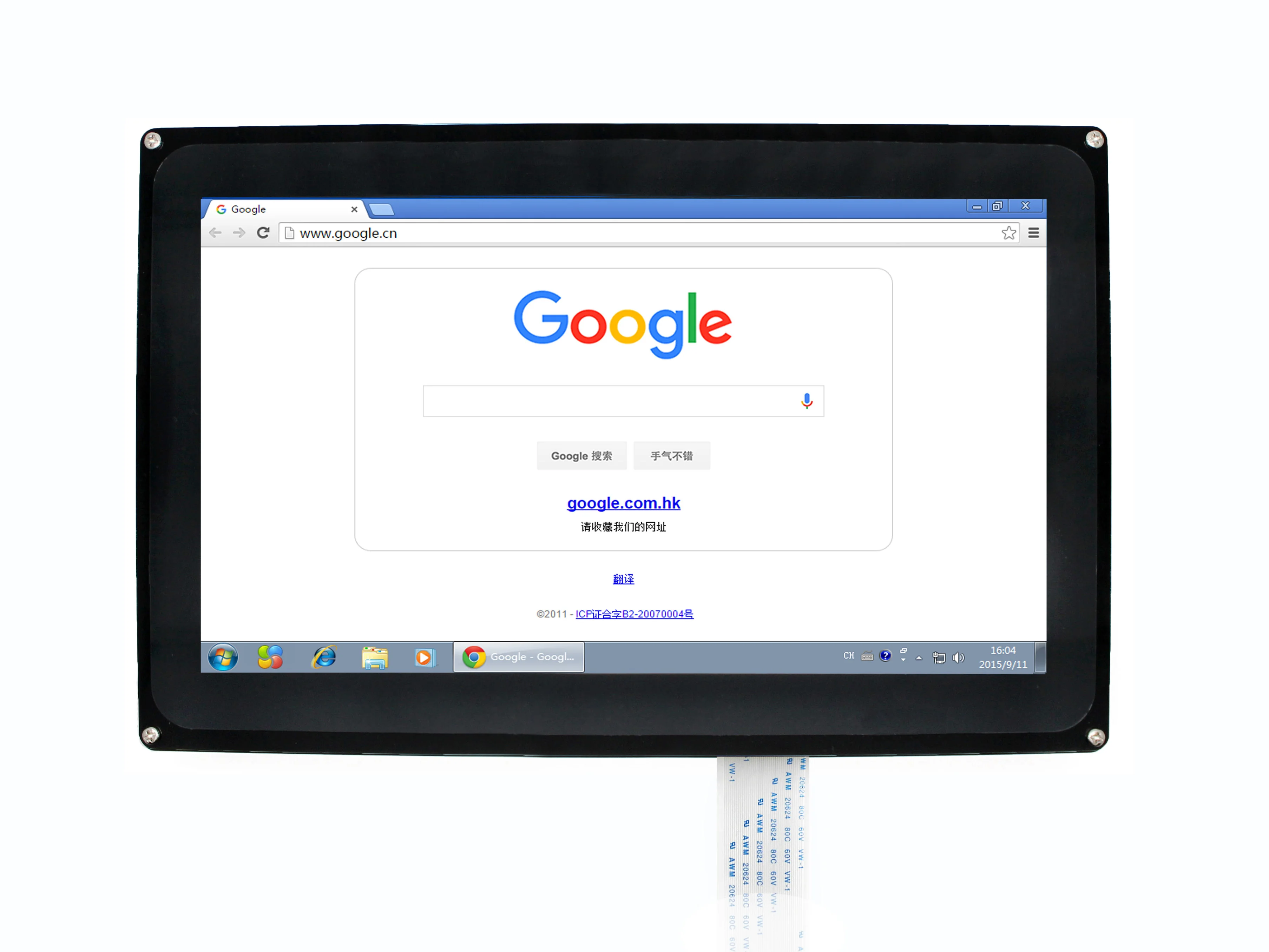 أنظمة مختلفة تدعم شاشة LCD تعمل باللمس مقاس 10.1 بوصة مع حافظة