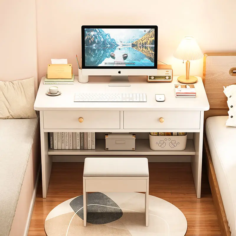 *Simple Style Furniture Laptop Table Office Computer Desk Container Houses Study Table Side