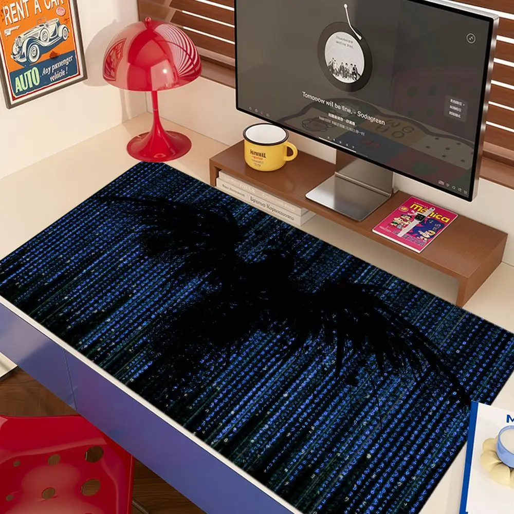 

Mysterious Code Mouse Pad Mouse Pad Gamer XL HD New Mousepad XXL Mouse Mat Office Natural Rubber Soft Office Accessories Mouse M