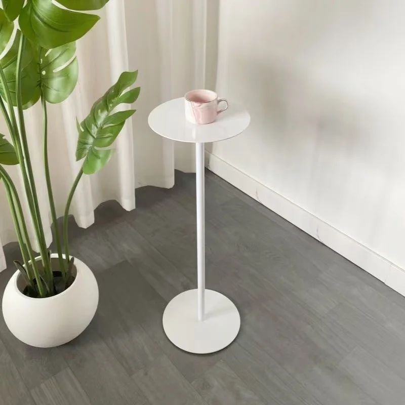 Living Room Bedroom Sofa Small Table Movable Homestay Hotel Light Luxury Balcony Small Coffee Table Living Room Iron Art Bedside Table