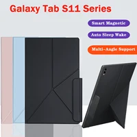 Funda inteligente para Samsung Galaxy Tab S11, funda con soporte magnético ultrafino para S11 Ultra de 14,6 pulgadas con modo de lápiz
