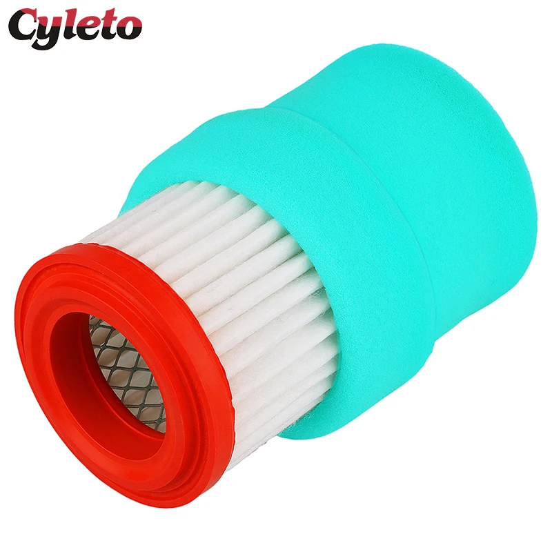 Cyleto Piezas de motocicleta Filtro de aire para Yamaha YFM250 Bruin YFM 250 Big Bear Tracker 99-09 YFM400 YFM 400 00-12 1P0-E4450-00-00