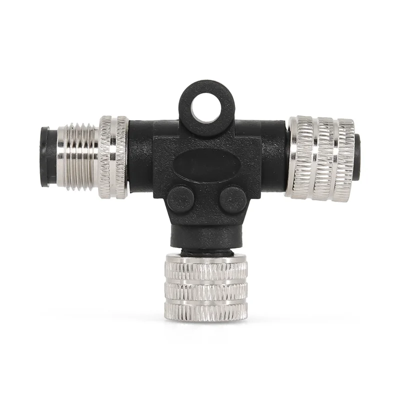 For NMEA 2000 T Connector 3 Port T-Shaped Three-Way NMEA 2000 Starter Kit T Connector Starter Kit