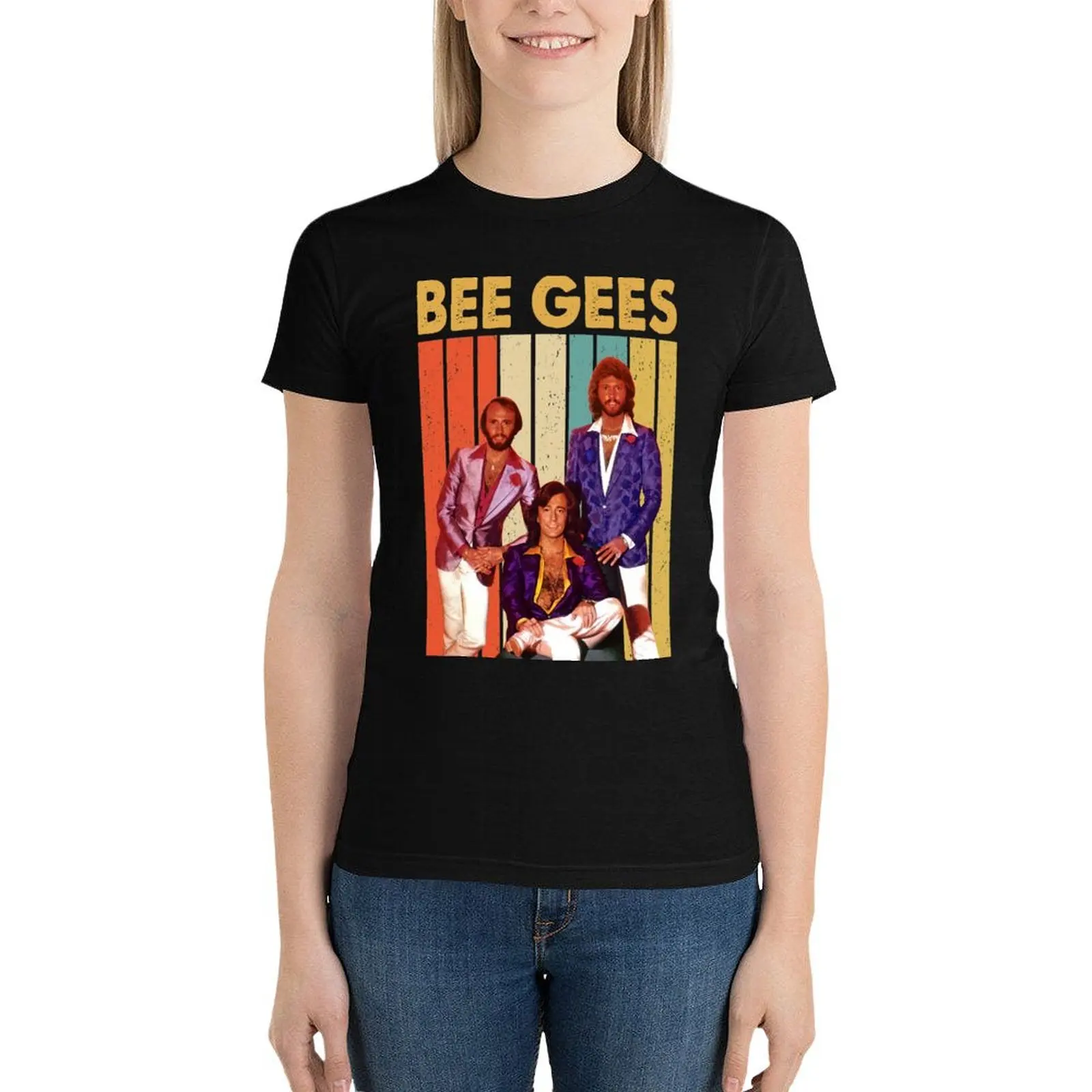 Retro Live Andy Bee Gees 80s regalo per i fan t-shirt camicetta anime vestiti t shirt donna