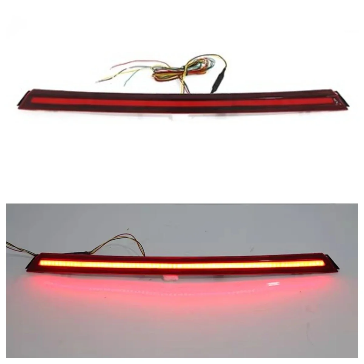 Led Rear Through Lamp Taillight for Kia K3 19-21 Convert Rear Bumper Light Brake Lamp Car Accessories