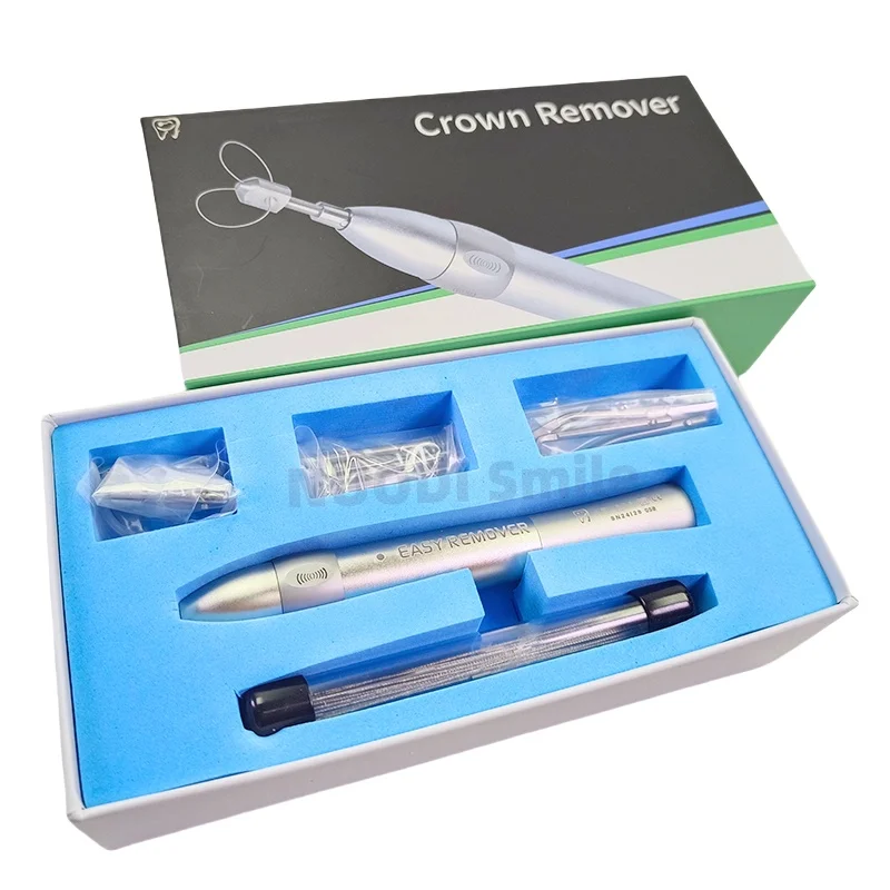 Dental Automatic Teeth Crown Remover Dental Lab Teeth Restoration Tool Stainless Steel Adjustable 5 Shifts Crown Remover System