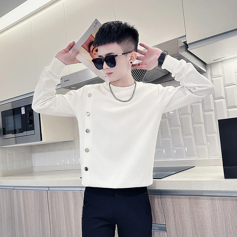 

Весенне-осенняя мужская одежда малого размера XS: свитшот с пуговицами и вставками, футболка с круглым вырезом, с длинным или коротким рукавом, верхняя одежда.