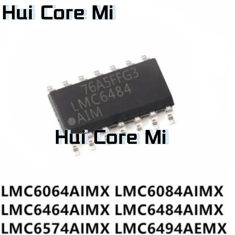10 Pçs/lote LMC660AIMX LMC660 LMC6064AIMX LMC6064 LMC6084AIMX LMC6084 LMC6464AIMX LMC6484AIMX LMC6574AIMX LMC6494AEMX SOP14