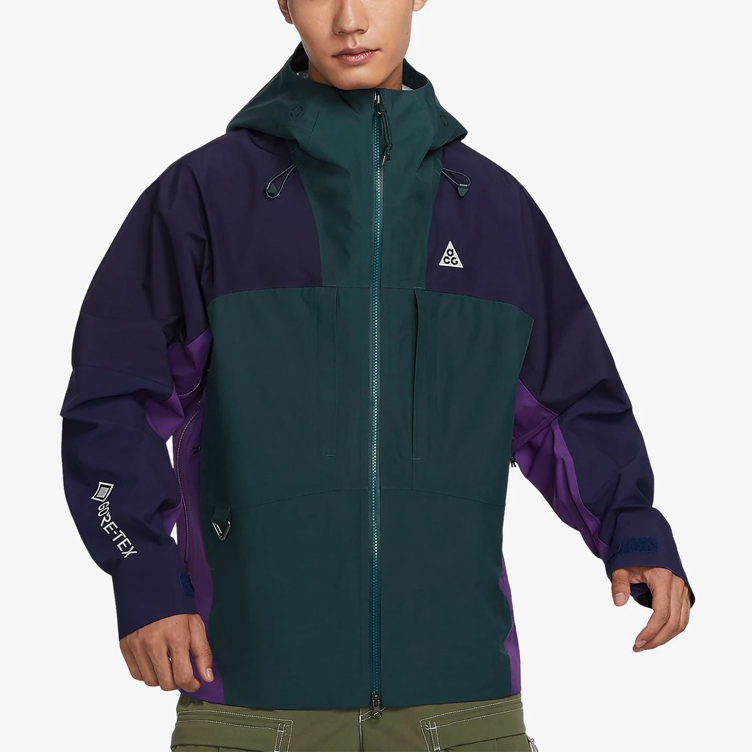 

Nike Authentic GORE-TEX Men's Outdoor Sport Patchwork Waterproof Jacket DQ5772-328