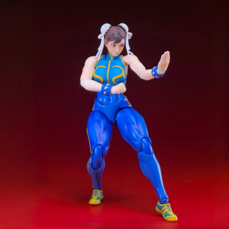 Xcocann Quinn Lee Chun Li Cyber Punk Action Figure PVC Toy with