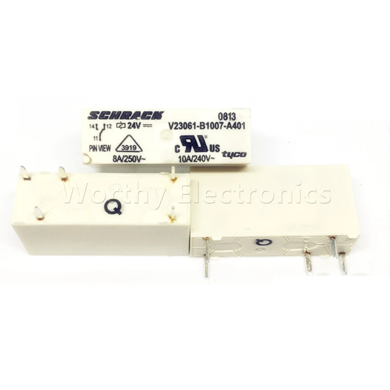 

Free Shipping Wholesale 10pcs/lot Relay V23061-B1007-A401 24V DC24V 10A