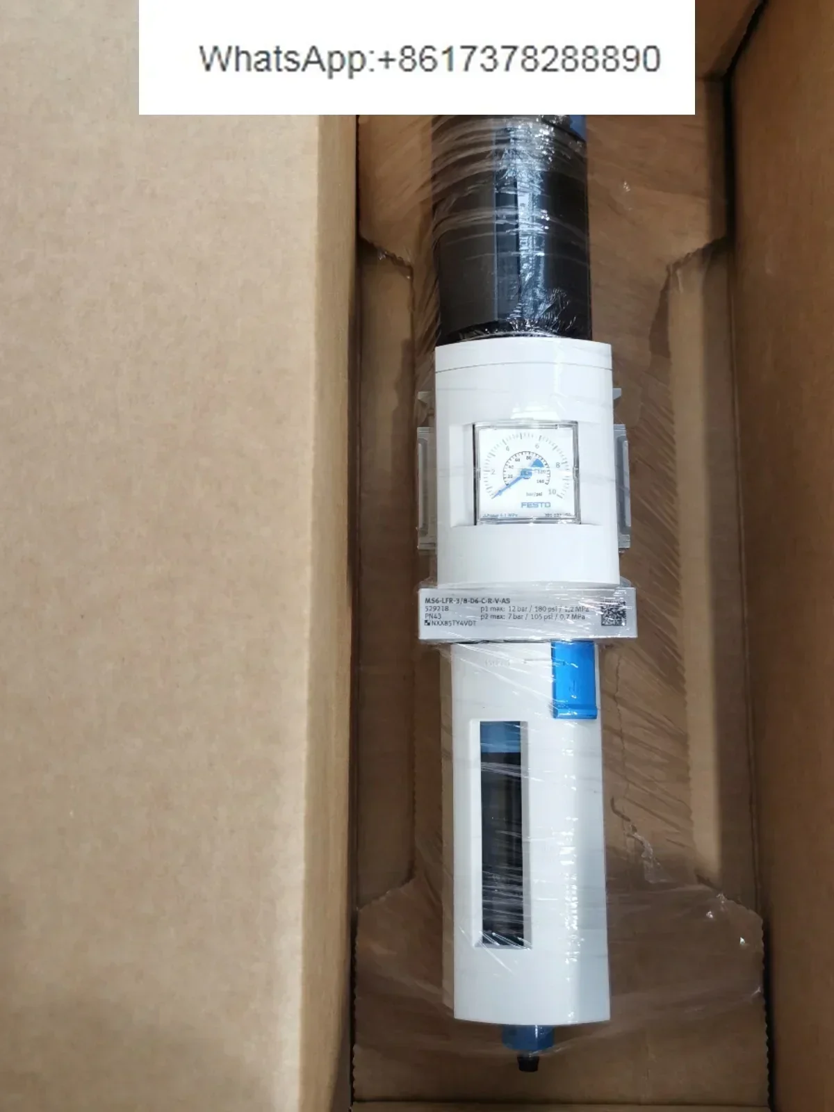 FESTO MS6-LFR-3/8-D6-CRM-AS 529216 529218 529219 529220