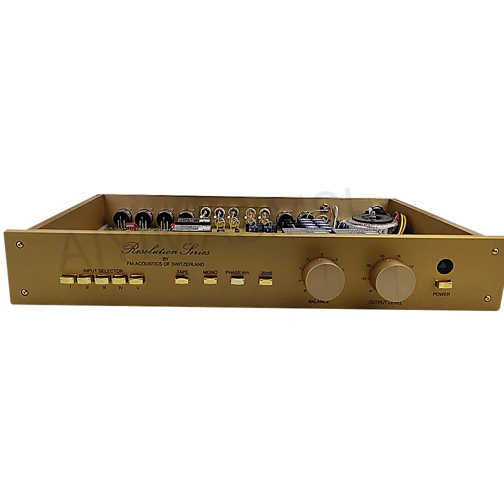 AIYIMA SMSL Reference Swiss FM255 HIFI Balanced  Preamp Collocation FM300A and FM711 FM81 Preamplifier Amplifier Audio