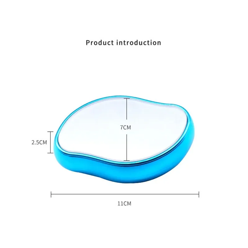 Crystal Hair Eraser Epilator Reusable Crystal Hair Remover Painless Exfoliation Hair Removal Tool Hair Eraser for Back Arms Legs