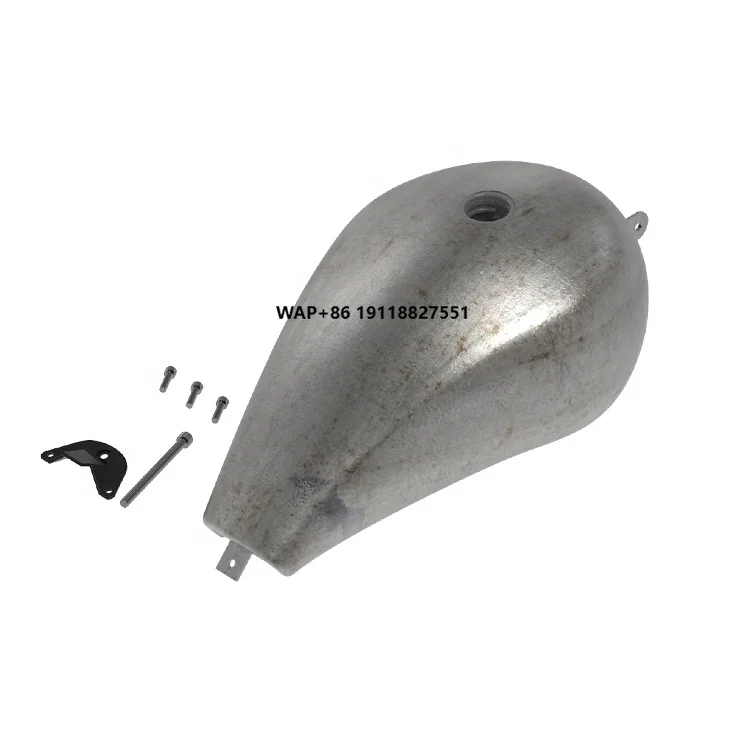 

INCA Customizable Handmade Steel Unpainted Replacement Water Drop-Shaped Gas Tank Motorcycle Accessory for Breakout Fat Boy