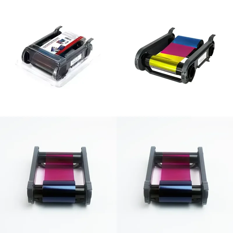 Premium 400 Prints/Roll Ymcko R5H004NAA Card Printer Ribbon for Primacy PVC ID Card Printers
