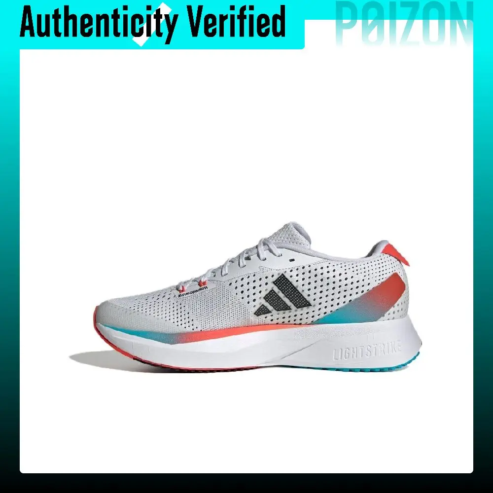 Adidas Adizero SL Running Shoes Unisex Low Top White Black Red ID6924