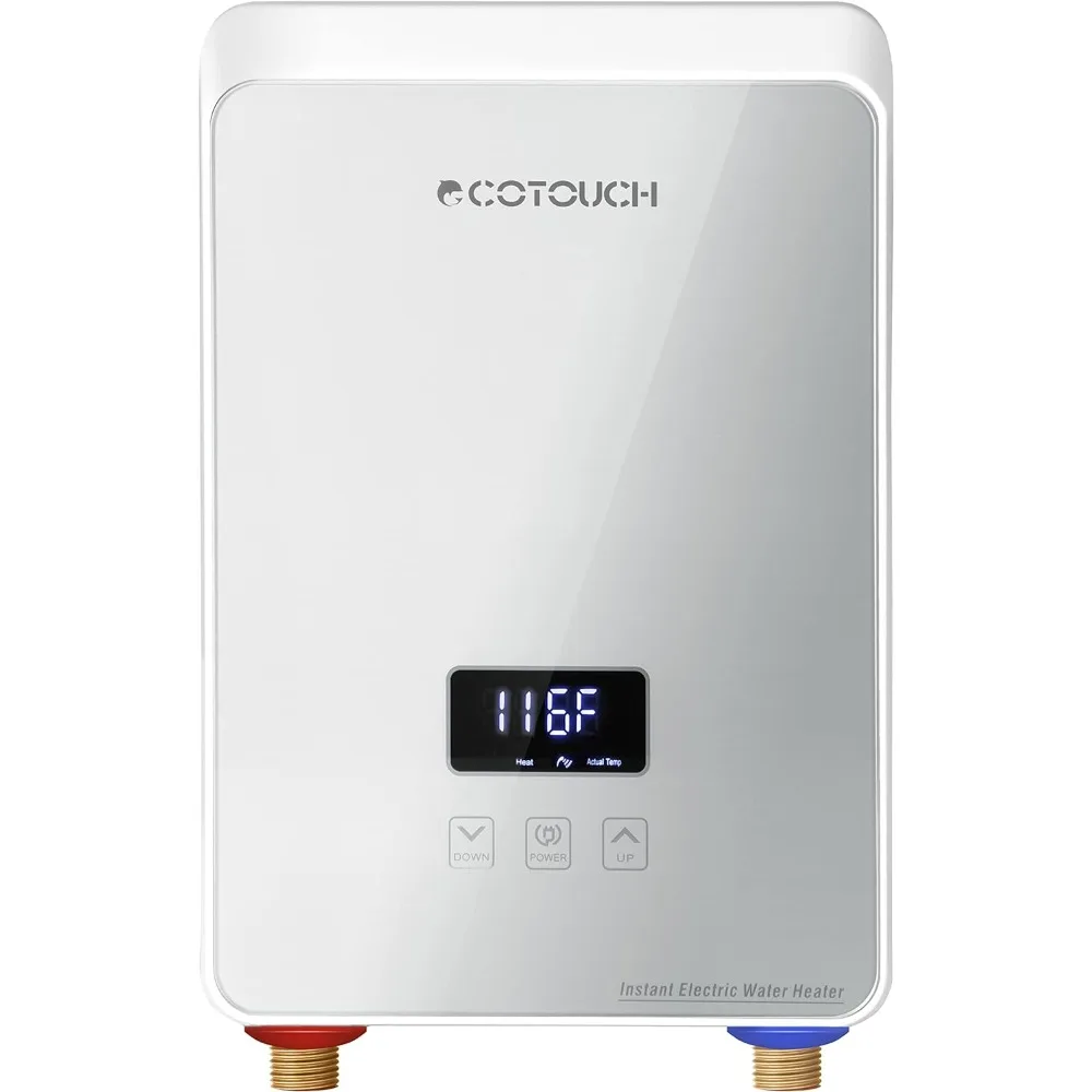 

Tankless On Demand Water Heater Electric 240V, 5.5KW Hot Water Heater For Sink, Electric Instant Hot Water Heater