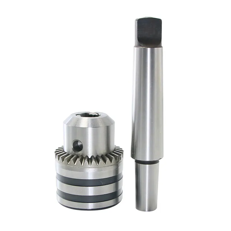 1Set MT1 MT2 MT3 MT4 B10 B12 B16 B18 0.6-6/1-10/1-13/3-16Morse Tapper Shank Drill Chuck Arbor Lathe CNC Drill Machine Wood Tool