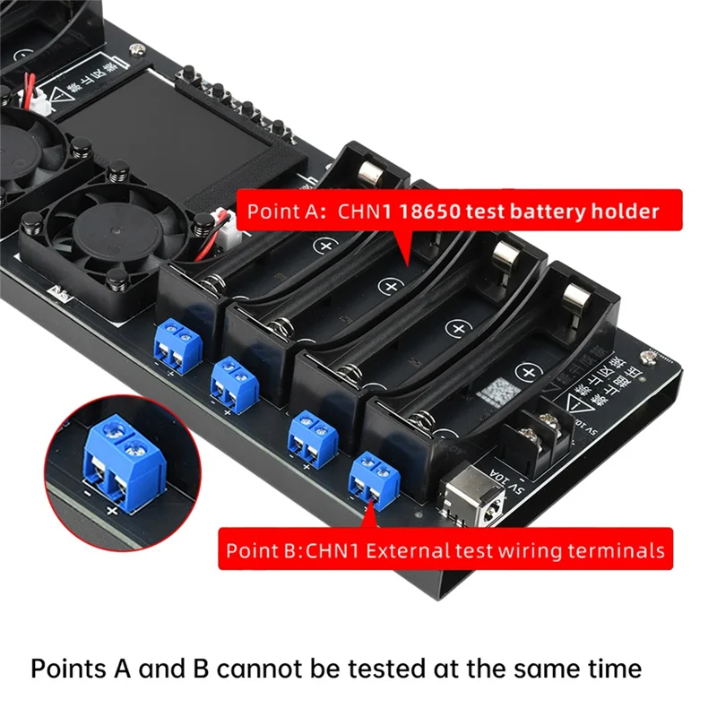 A29F-18650 Lithium Battery Capacity Tester Battery Capacity Tester Mah Mwh Capacity Division Internal Resistance Measuring Modul