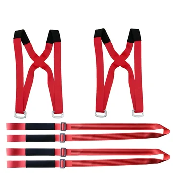 2 인용 리프팅 및 이동 스트랩, 헤비 듀티 리프팅 스트랩, 리프팅 로프, 이동 벨트 리프트, 이동 및 운반 가구