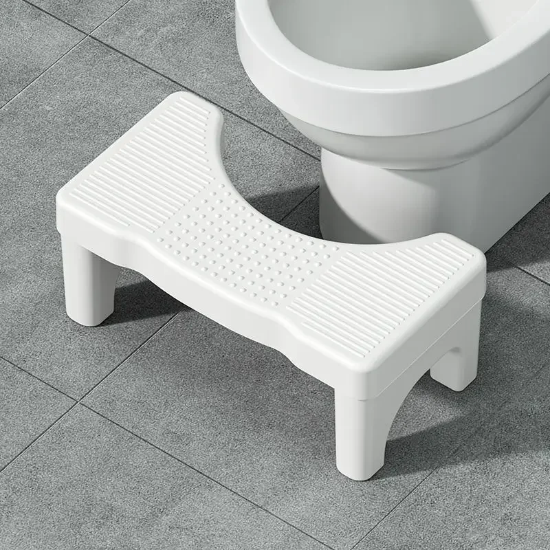 Toilet Stool Household Thickened Toilet Squatting Tool Adult Children's Cushion Footstool Sitting Stool Pregnant Foot PedalStool image 3